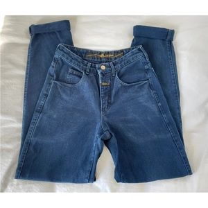 Vintage Marithe Francois Girbaud Women's High Rise Mom Jeans Blue Size 5/6 25